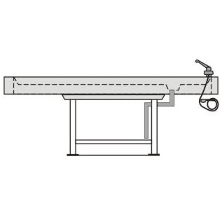 Stoły i wózki do mycia zwłok Rezon SMB-1