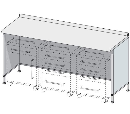 Stoły robocze TRIBO typ 1103