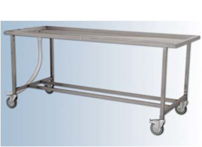 Stoły sekcyjne Pathomed Stół sekcyjny na kółkach