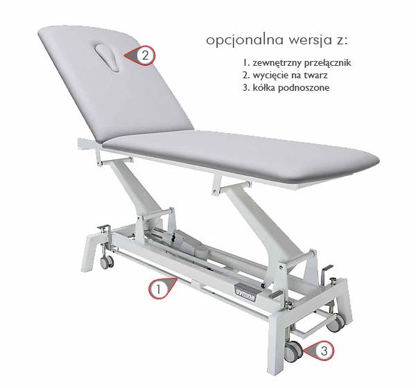 Stoły terapeutyczne GymnaUniphy N.V. G2 Duo