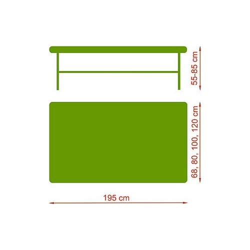 Stoły terapeutyczne Habys Bobath