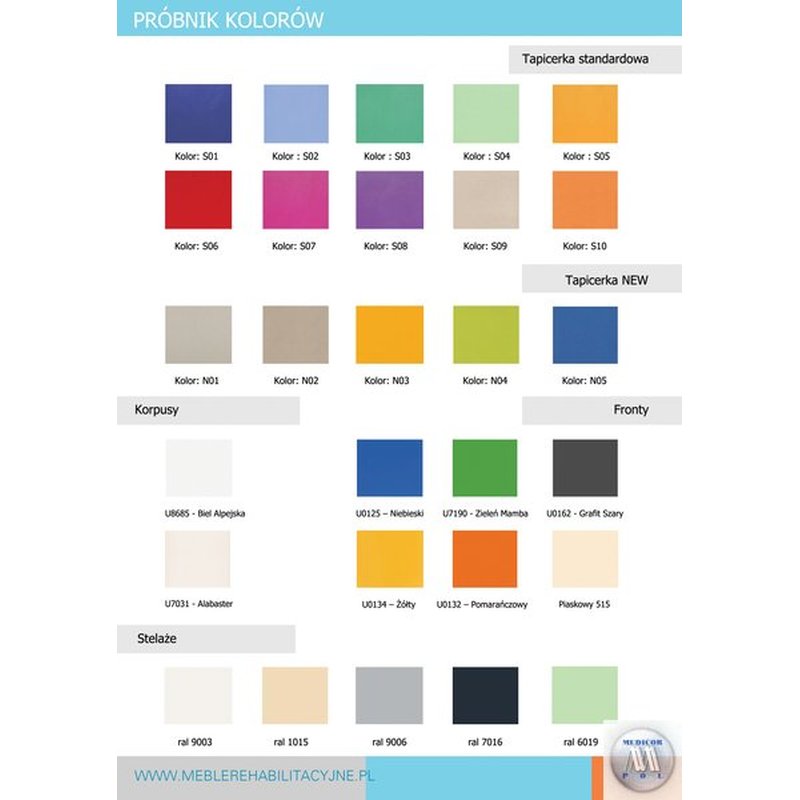 Stoły terapeutyczne WSTECH ST-E01