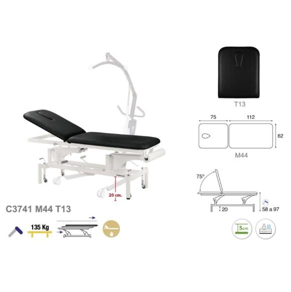 Stoły zabiegowe i do badań ECOPOSTURAL C3741