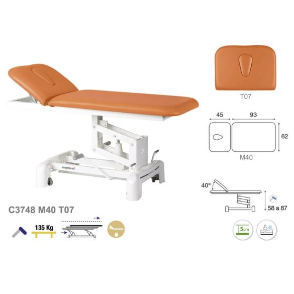 Stoły zabiegowe i do badań ECOPOSTURAL C3748