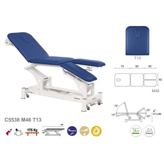 Stoły zabiegowe i do badań ECOPOSTURAL C5538