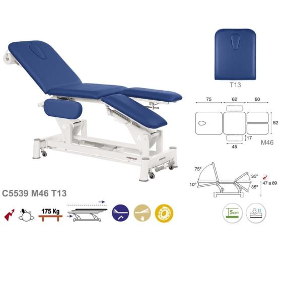 Stoły zabiegowe i do badań ECOPOSTURAL C5539