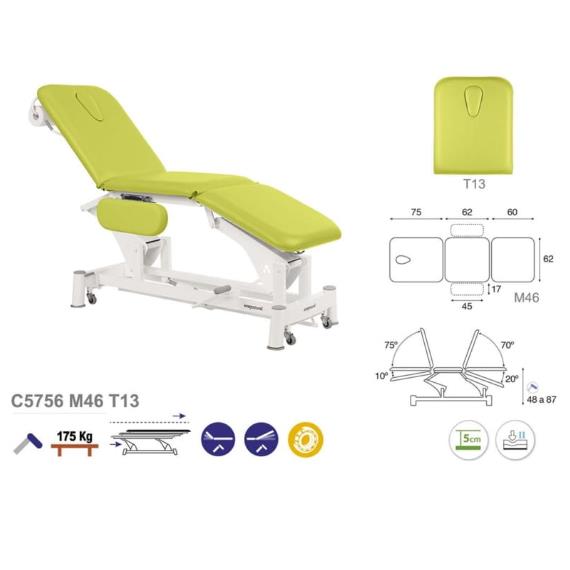 Stoły zabiegowe i do badań ECOPOSTURAL C5756