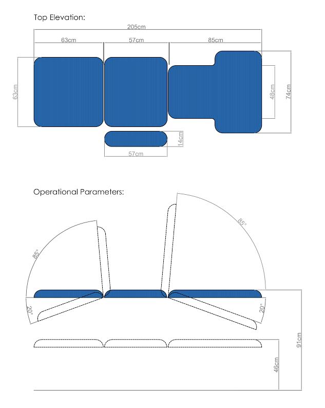 Stoły zabiegowe i do badań Medi-Plinth ECG03TE