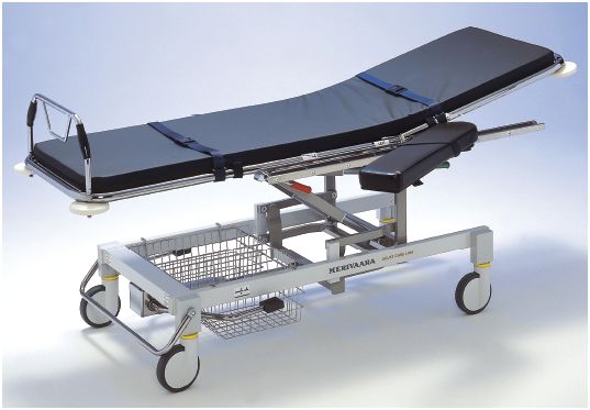 Stoły zabiegowe i do badań Merivaara 160 trolley