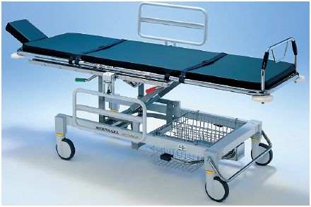 Stoły zabiegowe i do badań Merivaara 160 trolley