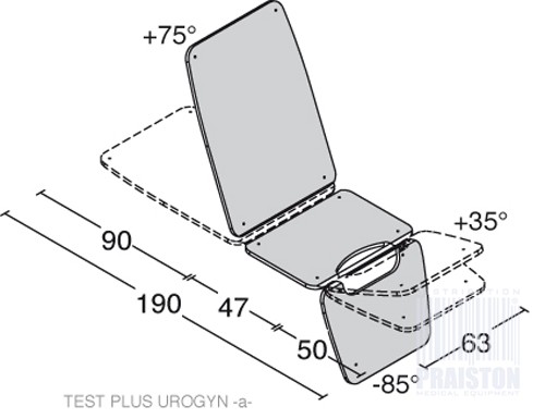 Stoły zabiegowe i do badań Wesseling OPTIMUS KOMBI