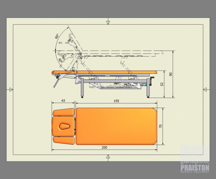 Stoły zabiegowe i do badań WSTECH SPM01