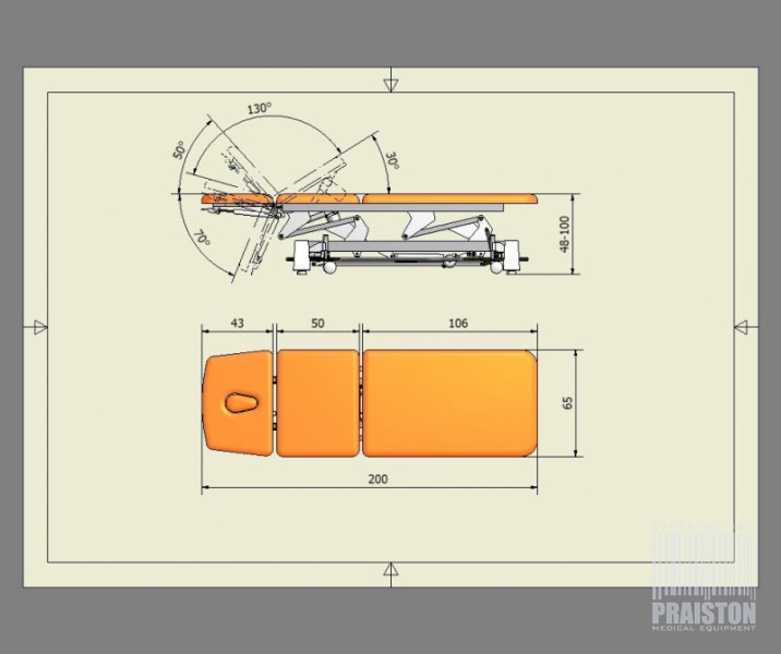 Stoły zabiegowe i do badań WSTECH SS-U