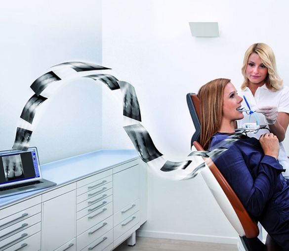 Stomatologiczne detektory cyfrowe Sirona XIOS XG Supreme