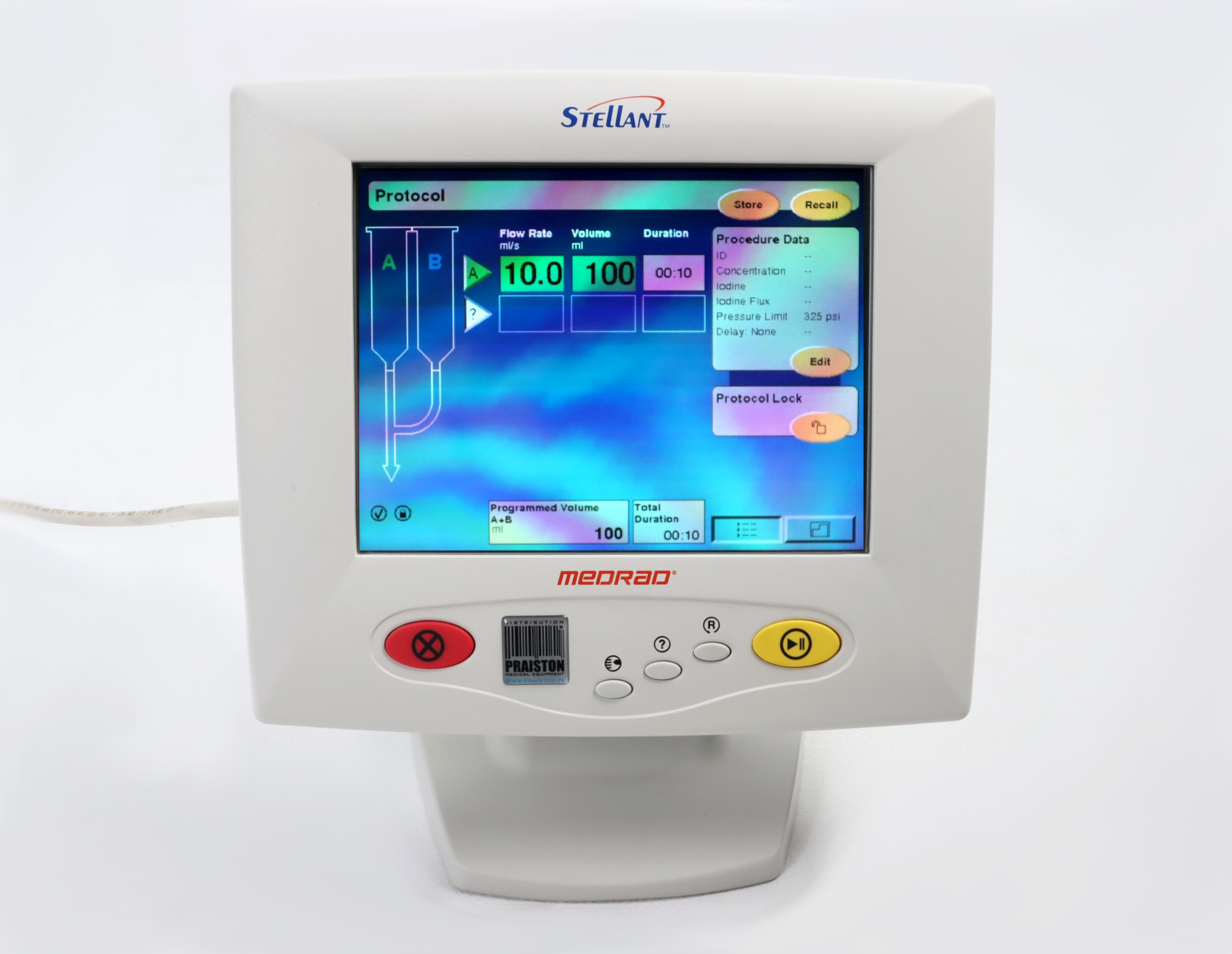 Strzykawki automatyczne do podawania kontrastu - CT używane Bayer MEDRAD STELLANT CT D - Praiston rekondycjonowane