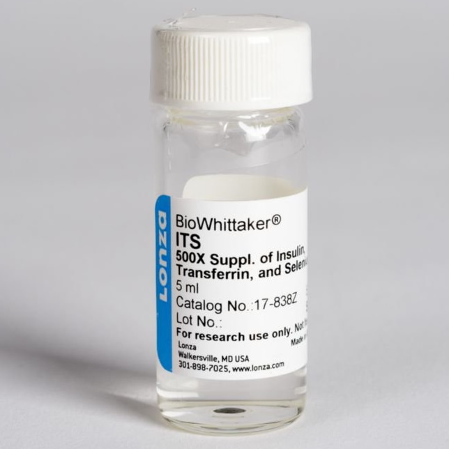 Suplementy i dodatki do hodowli komórek Lonza ITES i ITS