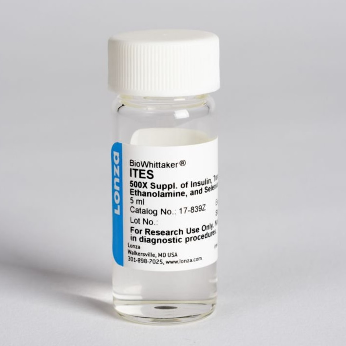 Suplementy i dodatki do hodowli komórek Lonza ITES i ITS