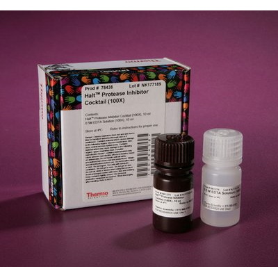 Suplementy i dodatki do hodowli komórek THERMO SCIENTIFIC Koktajl inhibitora proteazy Halt