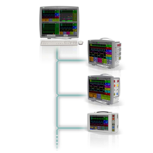 Systemy centralnego monitorowania – centrale pielęgniarskie EMTEL FX 3000C