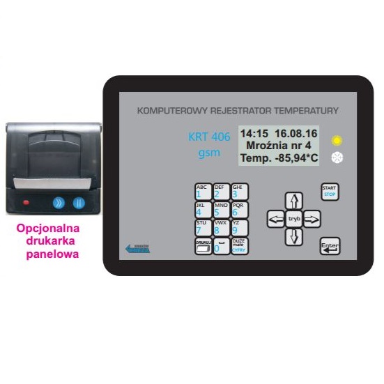 Systemy do monitorowania temperatury Geneza KRT-406 GSM wifi