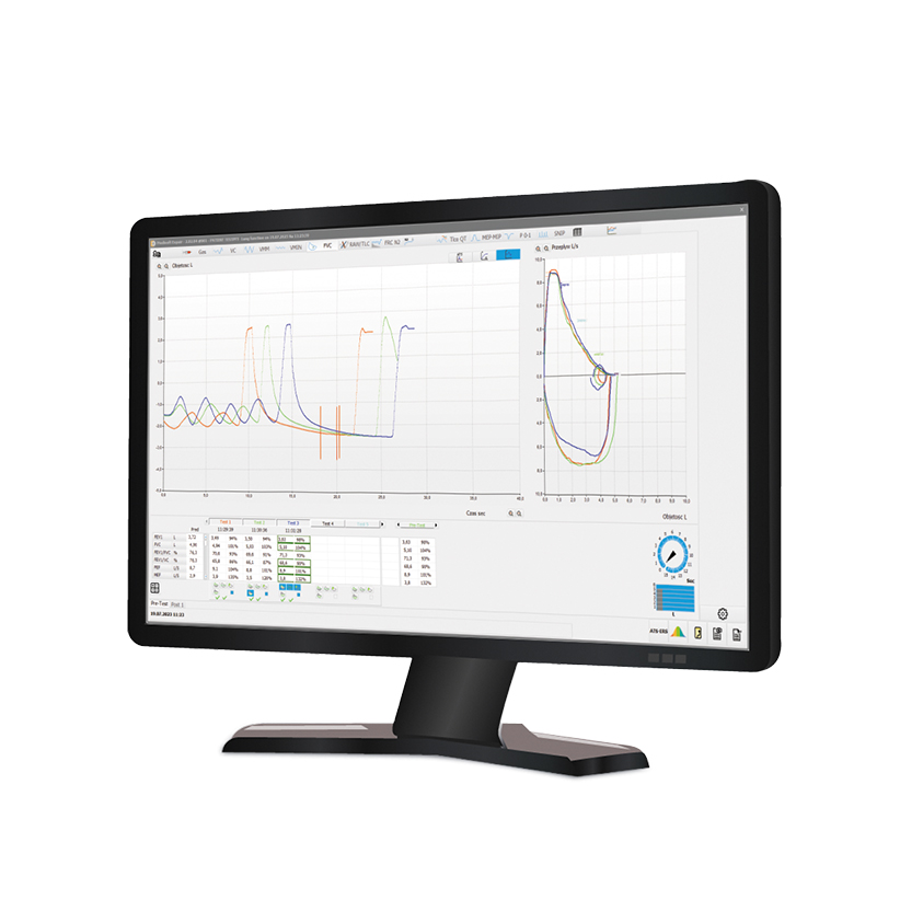 Systemy informatyczne do zarządzania danymi pacjenta MGC Diagnostics ExpAir II