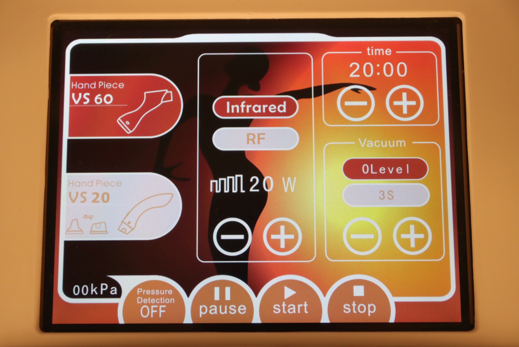 Systemy kawitacji próżniowej używane EVELA SKIN TIGHTENING SYSTEM S70 - Praiston rekondycjonowany