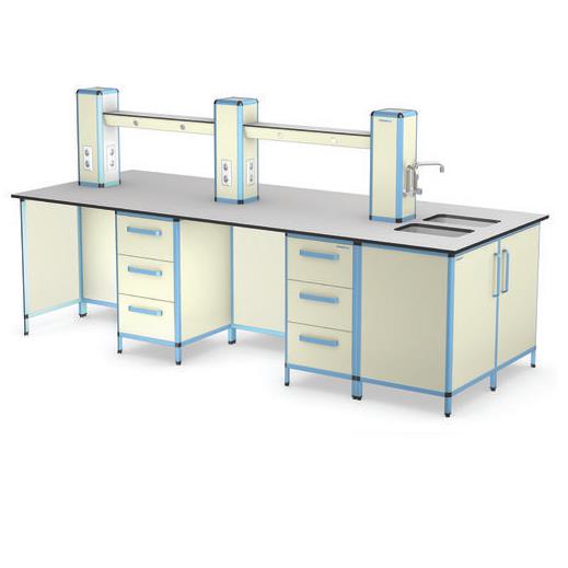 Systemy mebli modułowych TECH-MED Sp. z o.o. Wyspa TYP B