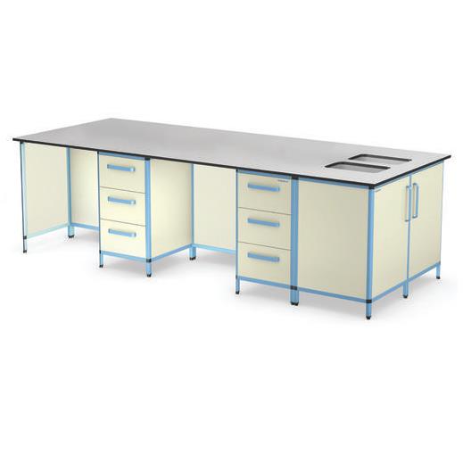 Systemy mebli modułowych TECH-MED Sp. z o.o. Wyspa TYP B