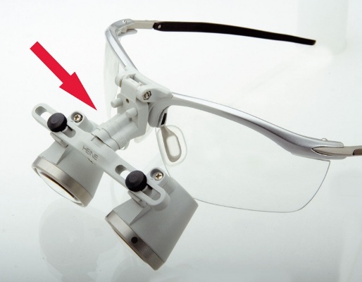 Systemy montowania lup zabiegowych Heine Łącznik kątowy