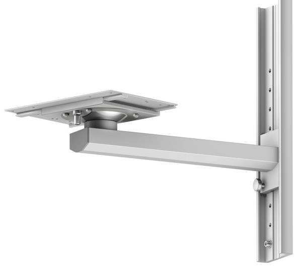 Systemy szynowe TECH-MED Sp. z o.o. Półka do monitora UMK-09 / UMK-08