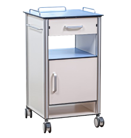 Szafki przyłóżkowe MOBIAK aluminiowa