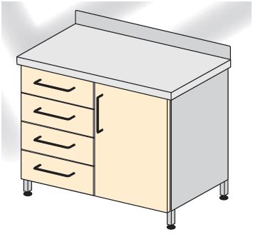 Szafki stojące TRIBO K 3204/04