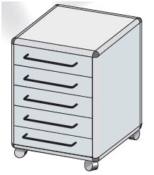 Szafki stojące TRIBO typ 2105