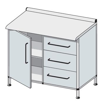 Szafki stojące TRIBO typ 3203