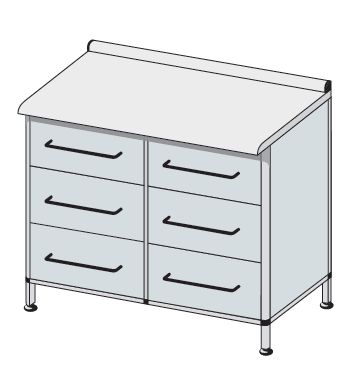 Szafki stojące TRIBO typ 3207