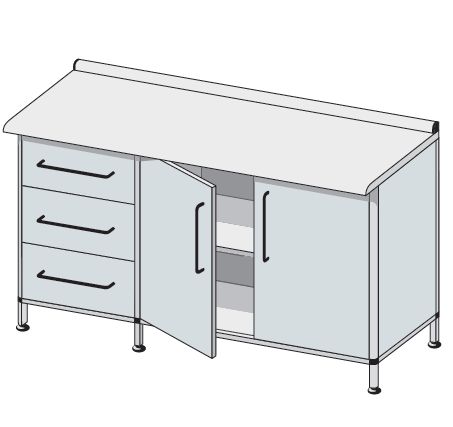 Szafki stojące TRIBO typ 3302