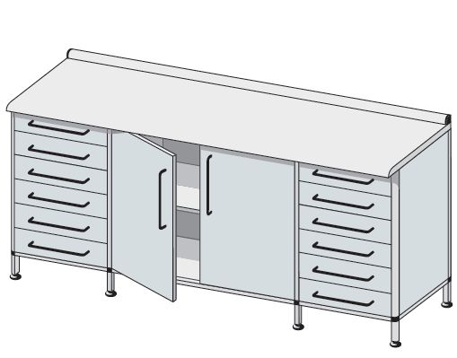 Szafki stojące TRIBO typ 3502