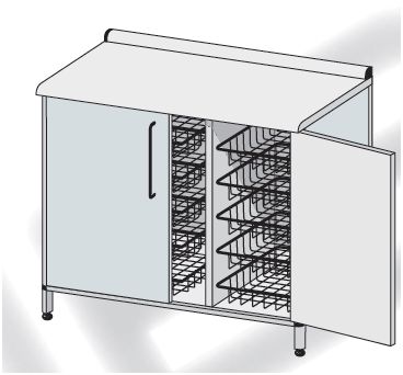 Szafki stojące TRIBO typ S 951