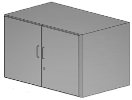 Szafki wiszące ALVO Medical ALVO 2-284-1