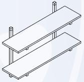 Szafki wiszące FORMED PW2/60