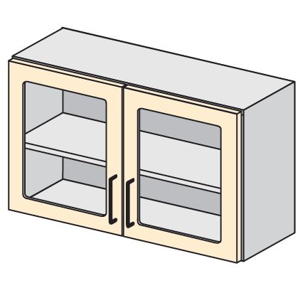 Szafki wiszące TRIBO K 4101/04