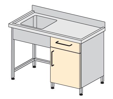 Szafki zlewozmywakowe TRIBO SK 3014/01