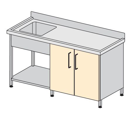 Szafki zlewozmywakowe TRIBO SK 3019/01