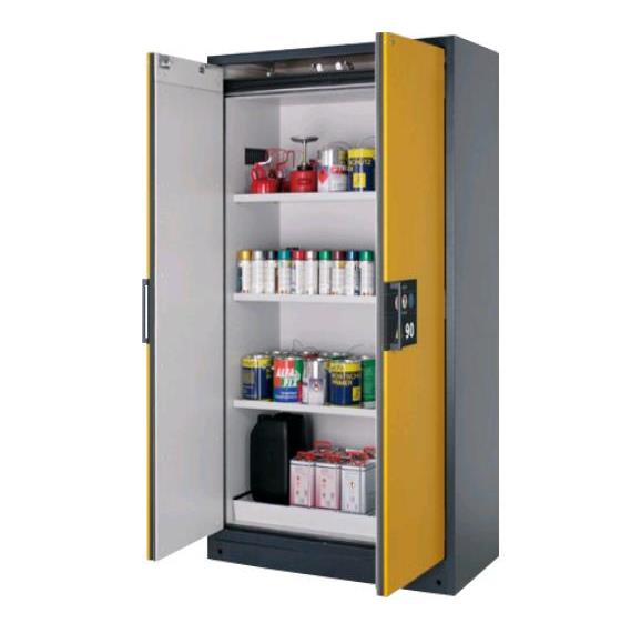 Szafy bezpieczeństwa na odczynniki chemiczne, butle Asecos Q-CLASSIC-90