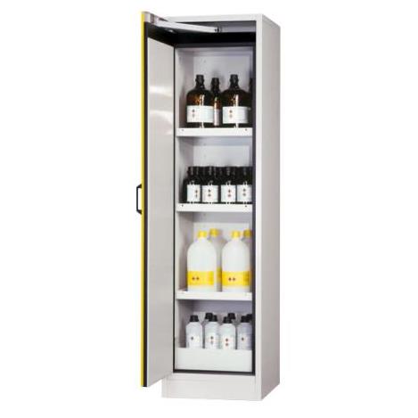 Szafy bezpieczeństwa na odczynniki chemiczne, butle Asecos S-CLASSIC 15