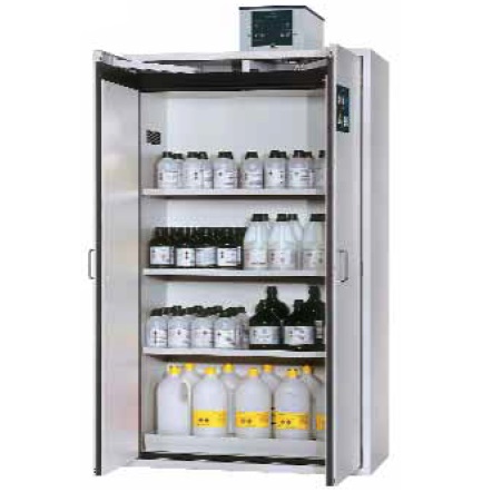 Szafy bezpieczeństwa na odczynniki chemiczne, butle Asecos S-CLASSIC-90