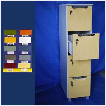 Szafy kartotekowe TOM-PAG 4-Szufladowa