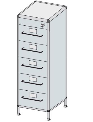 Szafy kartotekowe TRIBO typ 6104