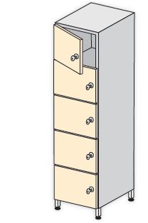 Szafy medyczne TRIBO K 5106/01