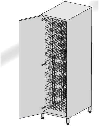 Szafy medyczne TRIBO K 612C